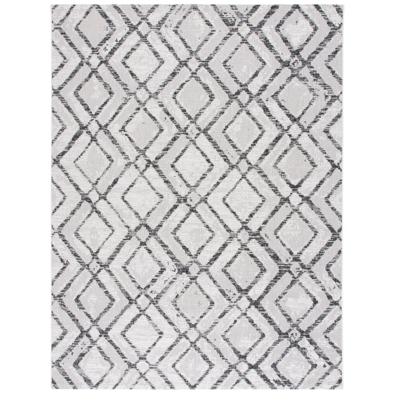 Courtyard Performance Geometric Indoor/Outdoor Area Rug, Rectangle 8' x 10'