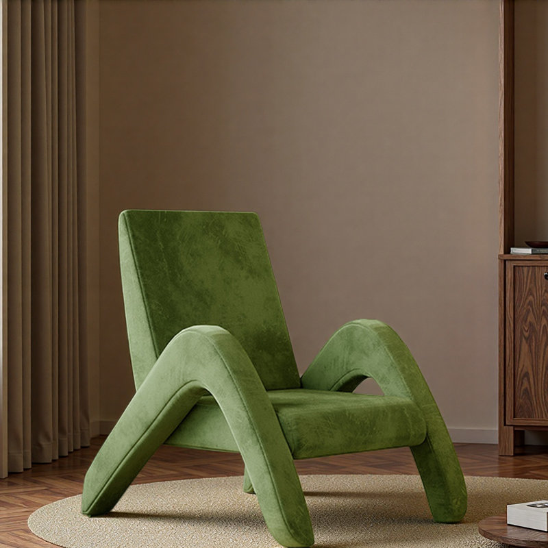 Chaise de loisirs créative et unique., Vert