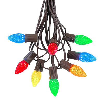 Lampe de noël pour l’extérieur 25 lumières de chaîne