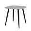 Aspen 5-Piece Casual Dining Set - Compact Square Table & 4 Curved Plastic Chairs-124157550-105508259