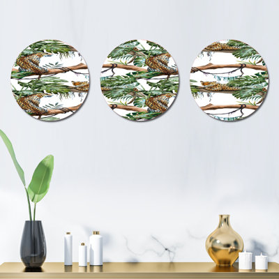 Ensemble de 3 décorations murales