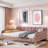 Upholstered Daybed With 4 Support Legs-797395377
