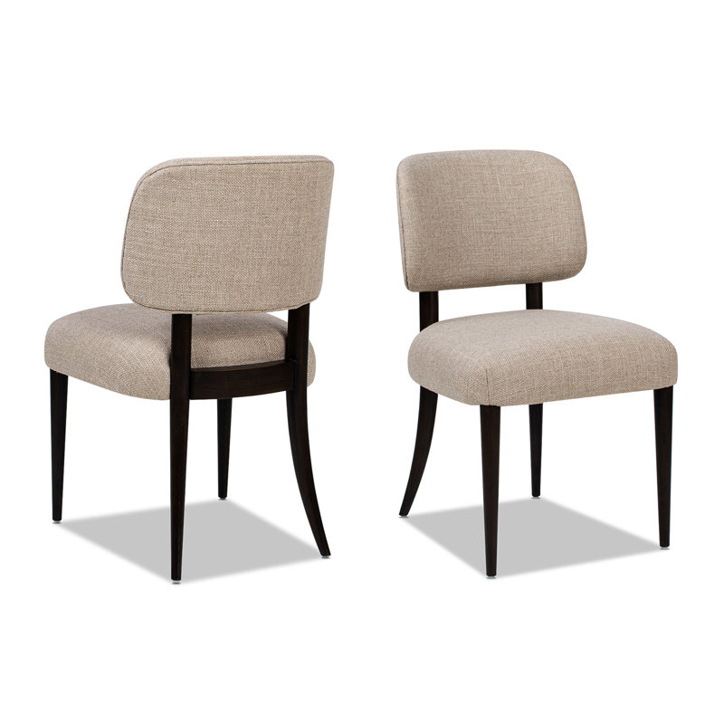 Chaise de salle à manger rembourrée Usha