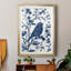 «Bluebird Silhouette I», reproduction encadrée de qualité supérieure, prête à être accrochée-328035694-328035689