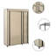 Allayna Steel Wardrobe-1218607966