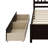 Twin Platform Storage Bed Wood Bed With 2 Drawers And Headboard-1741424801
