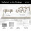 Tringle à rideaux simple réglable 1 po-906558475-906558477