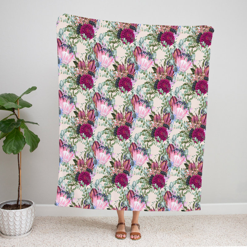 Throw Blanket, 51" W x 60" L