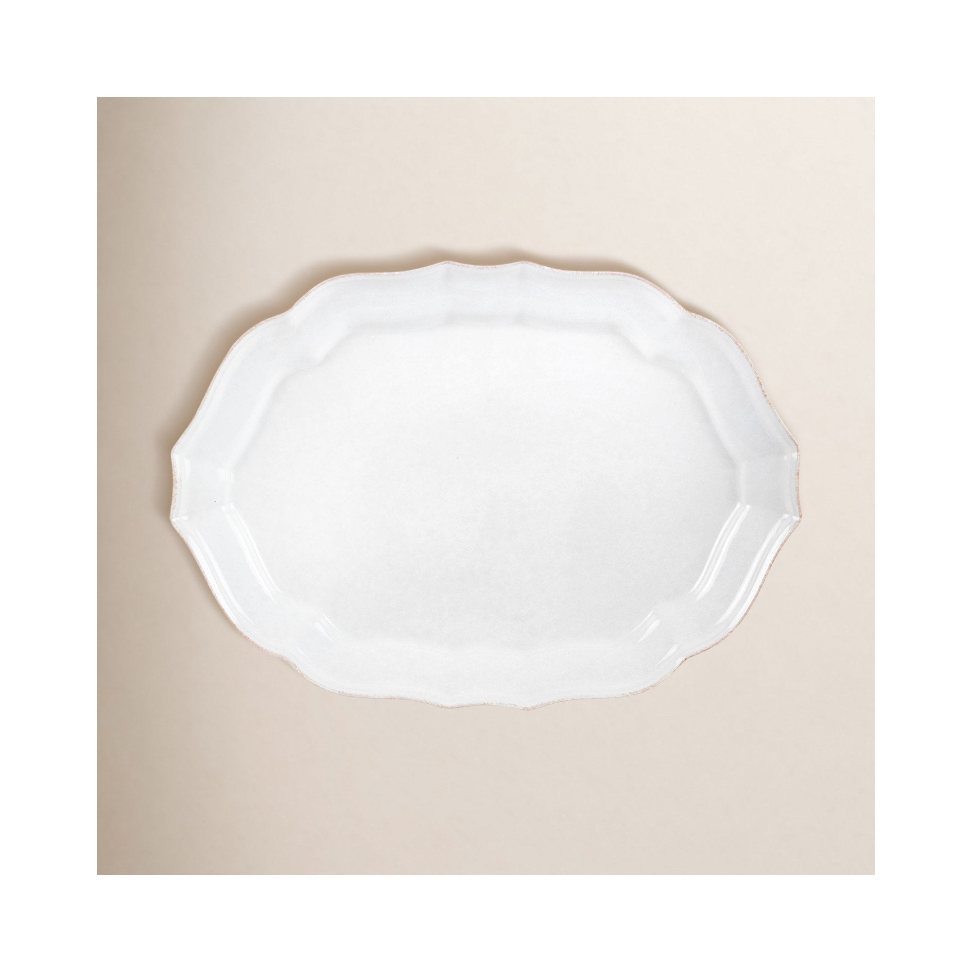Impressions Oval Platter, 1" H x 10" W x 13.75" L
