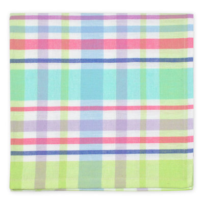 Musselwhite Cotton Plaid Square Napkin