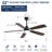 Modern 52 Inch Ceiling Fan with Remote Control and Reversible DC Motor-1315793640-1315793641