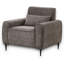 Chaise moderne avec pieds en métal et coussin décoratif-1760261141