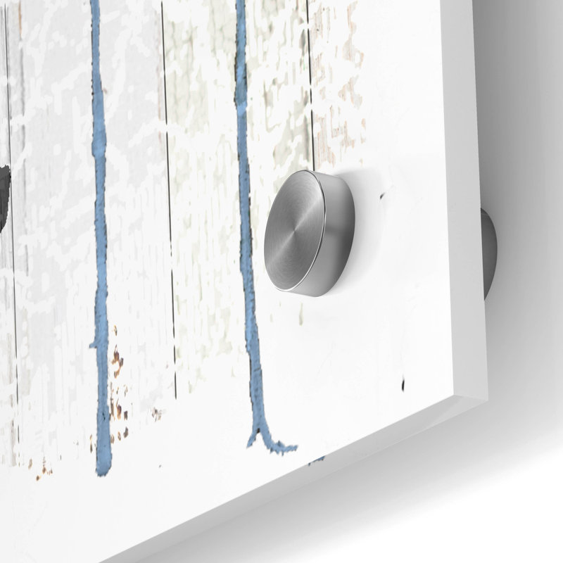 «The Blue Bear» par Lightbox Journal, H 36 po x l 24 po x P 0,2 po