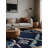 Machine Washable Gray Area Rug-1437608949