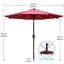 Parasol de marché éclairé Caerphilly-264100218-157318110
