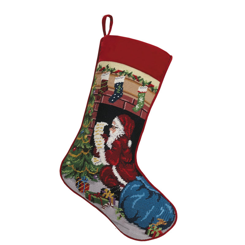 Santa Chimney Stocking