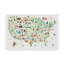 Art sur toile Guarani «Illustrated USA»-33419050