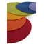Round Solid Colour Round Placemat And Napkin Set
