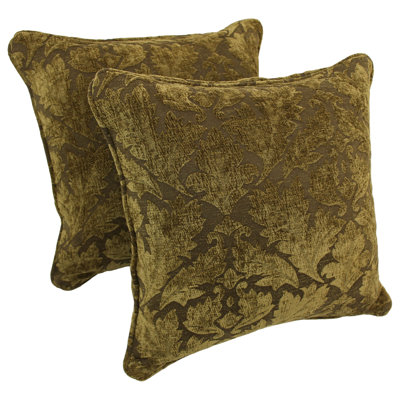 Chenille Reversible Throw Pillow