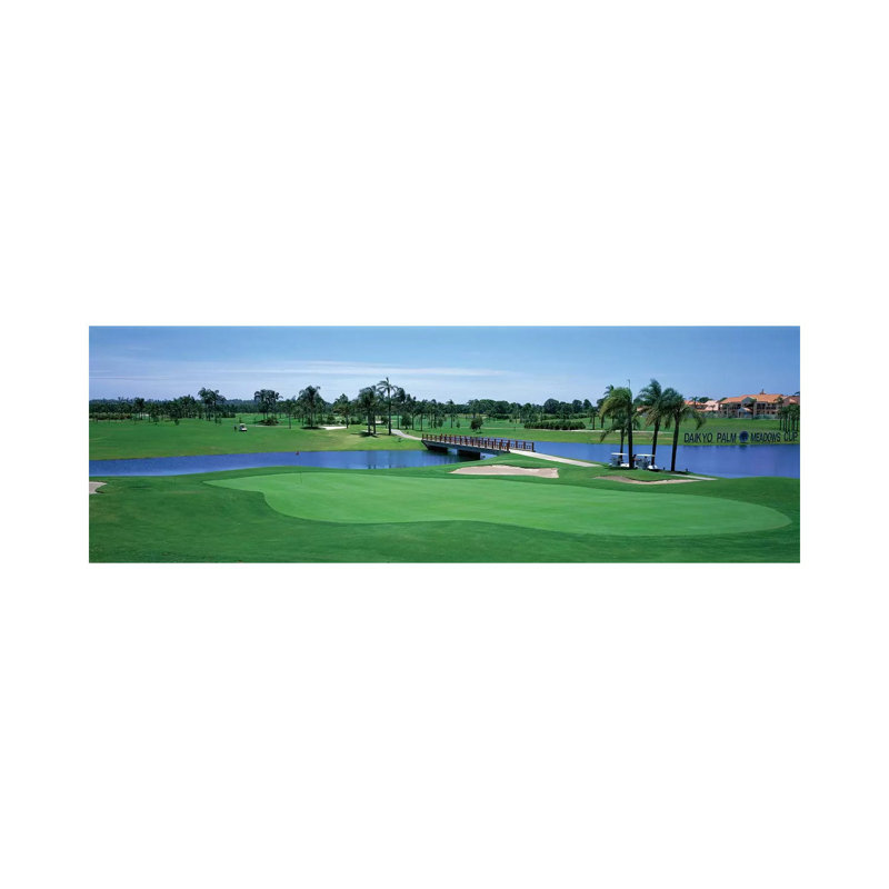 Golf Course Gold Coast Queensland Australia by Panoramic Images - Wrapped Canvas Panoramic Print