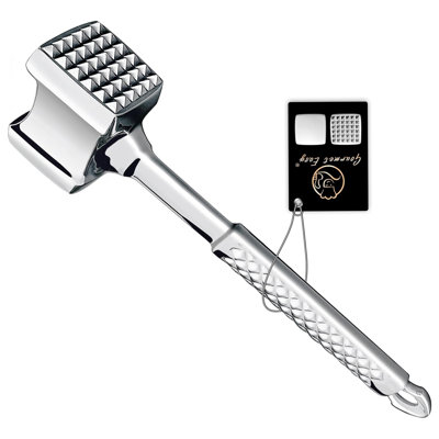 Gourmet Easy Stainless Steel Manual Meat Tenderizer