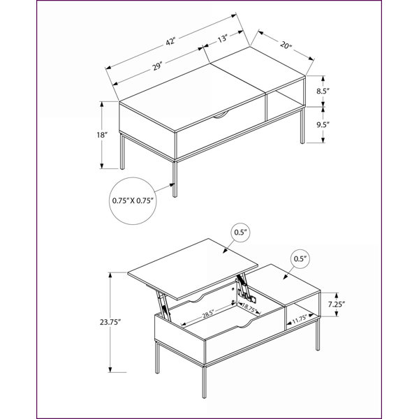 Dimensions du produit