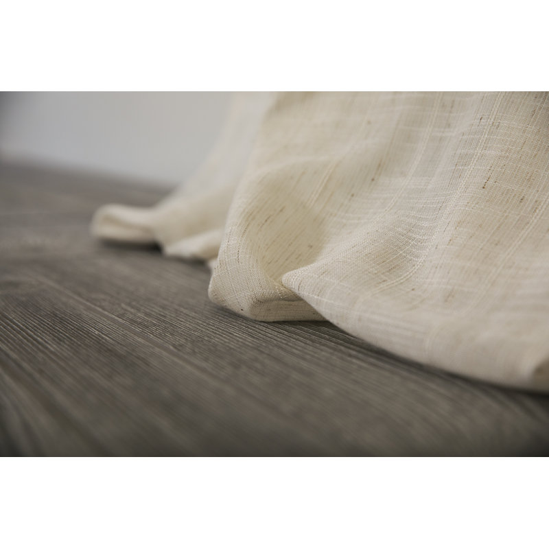Pompeia Sheer Curtain Single Panel, 52" W x 84" L