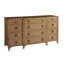 Commode 12 tiroirs avec miroir Newport