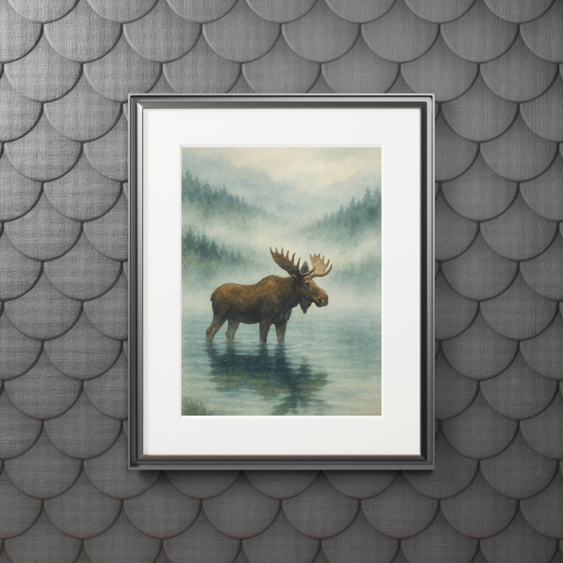 Clinger Single Picture Frame Print, 50.8 cm H x 40.64 cm W