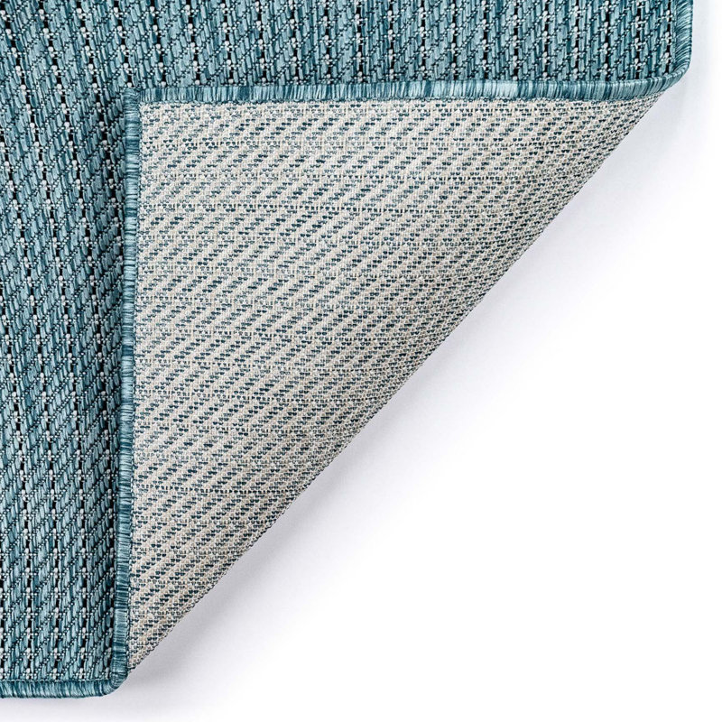 Ashwin Machine Woven Indoor/Outdoor Rug, Rectangle 3'3" x 4'11"