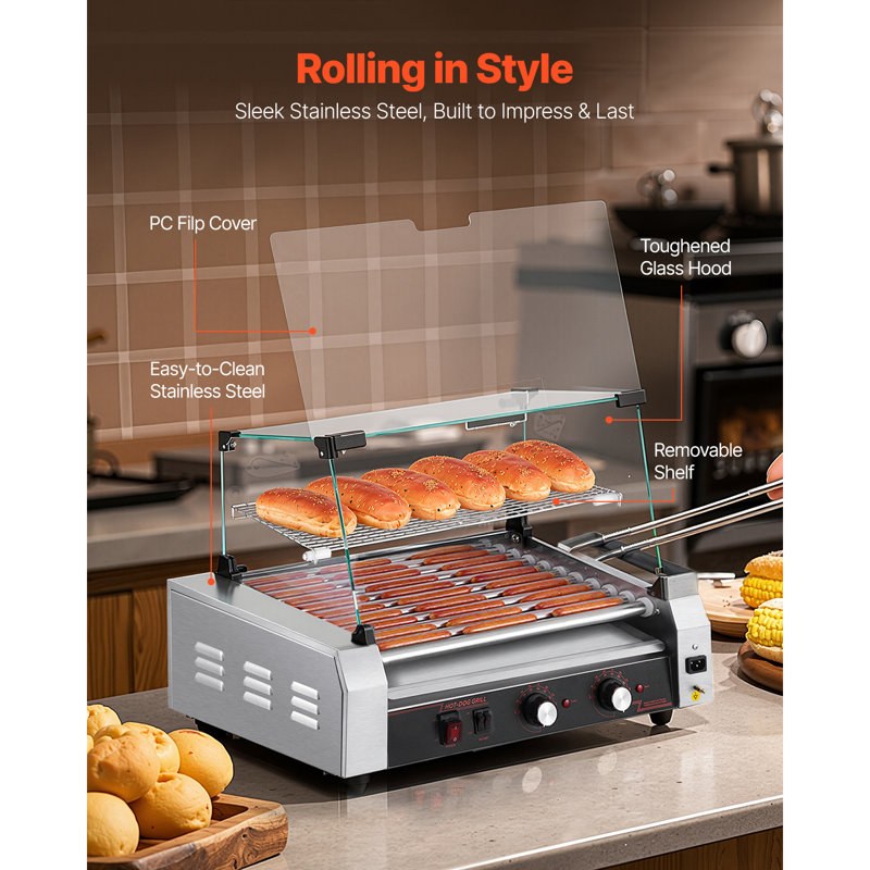 Machine à cuisson électrique pour barbecue, L 17,70 po x L 23 po