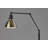 Ralston 61'' Black Task Floor Lamp