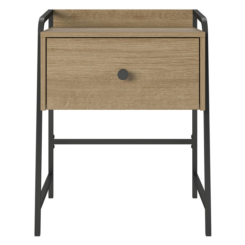 Table de chevet avec tiroir Bushwick (table de chevet uniquement)