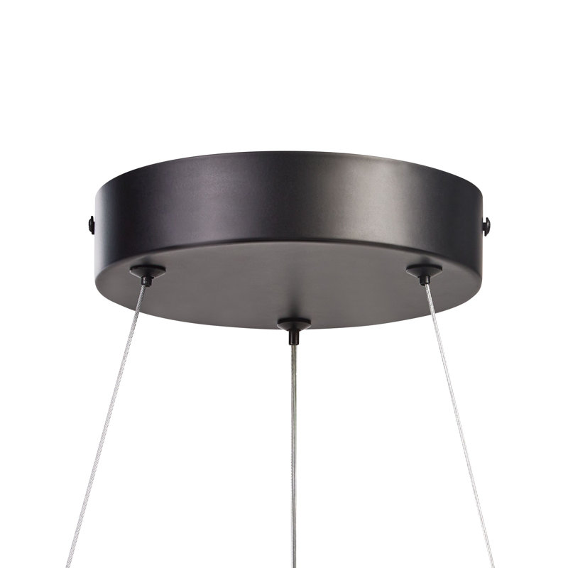 Buril 1 - Light Matte Black LED Novelty Pendant