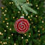 Christmas Cookie Glass Ornaments - 3.75" - Multi-Color - 6Ct