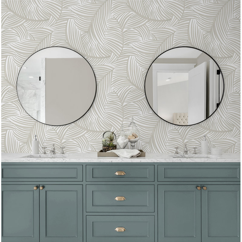 Rouleau de fleurs Bobb Peel & Stick, Sable, L 396 po x l 20,9 po