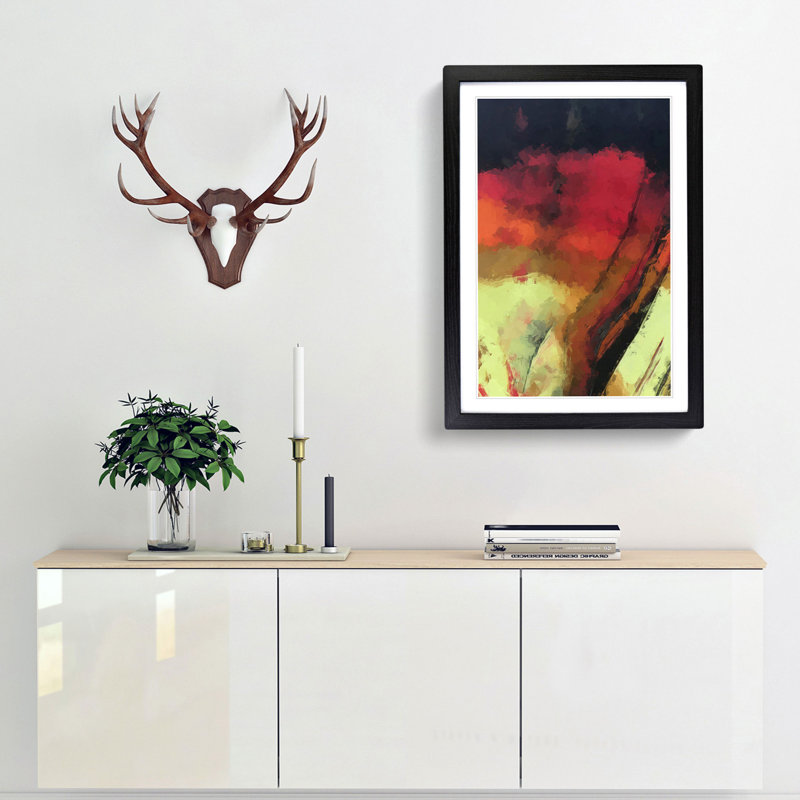 Abstract Vol.4 - Framed Print, Black Framed, 48cm H x 36cm W x 2cm D