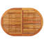 Patio Table 78.7"x39.4"x29.5" Solid Wood Eucalyptus