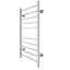 Chauffe-serviettes Metropolitan, poli, double connexion, 10 barres