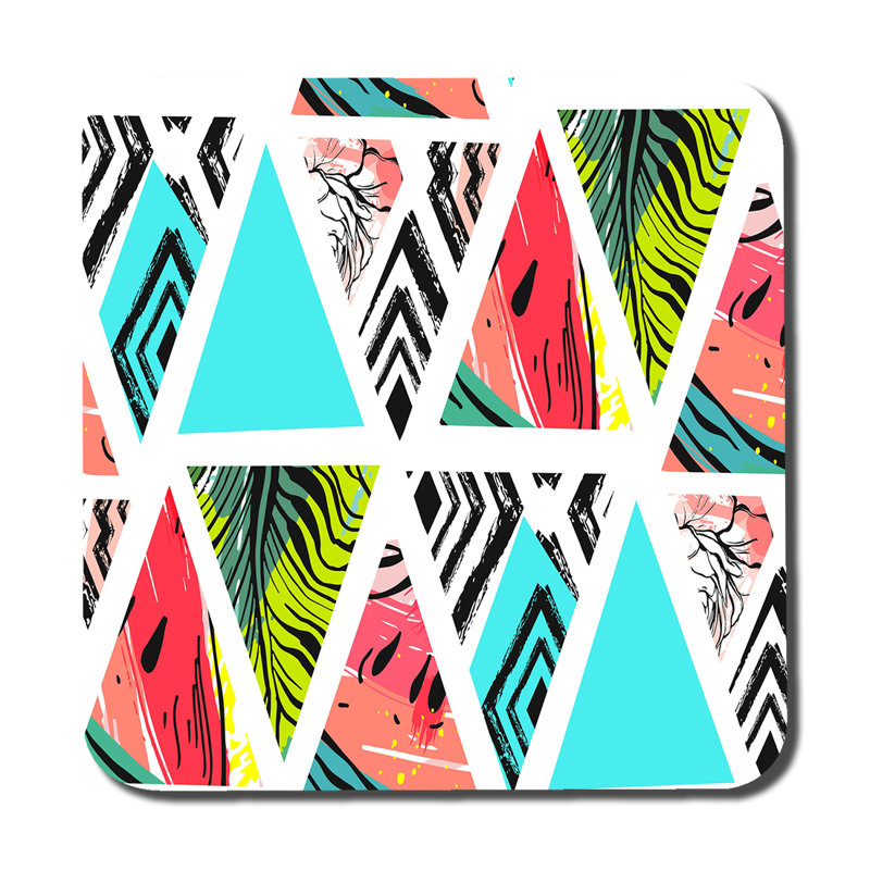Square 6 Piece Coaster Set