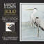 Heron on Blue II, reproduction encadrée - bois massif-112366642-112366637