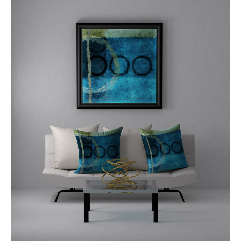 Housse de coussin carrée/insert discerner, 20 po X 20 po