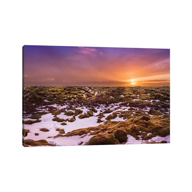Iceland Skaftáreldahraun Lava Field by Melanie Viola - Wrapped Canvas Print, 101.6 cm H x 66.04 cm W x 1.91 cm D