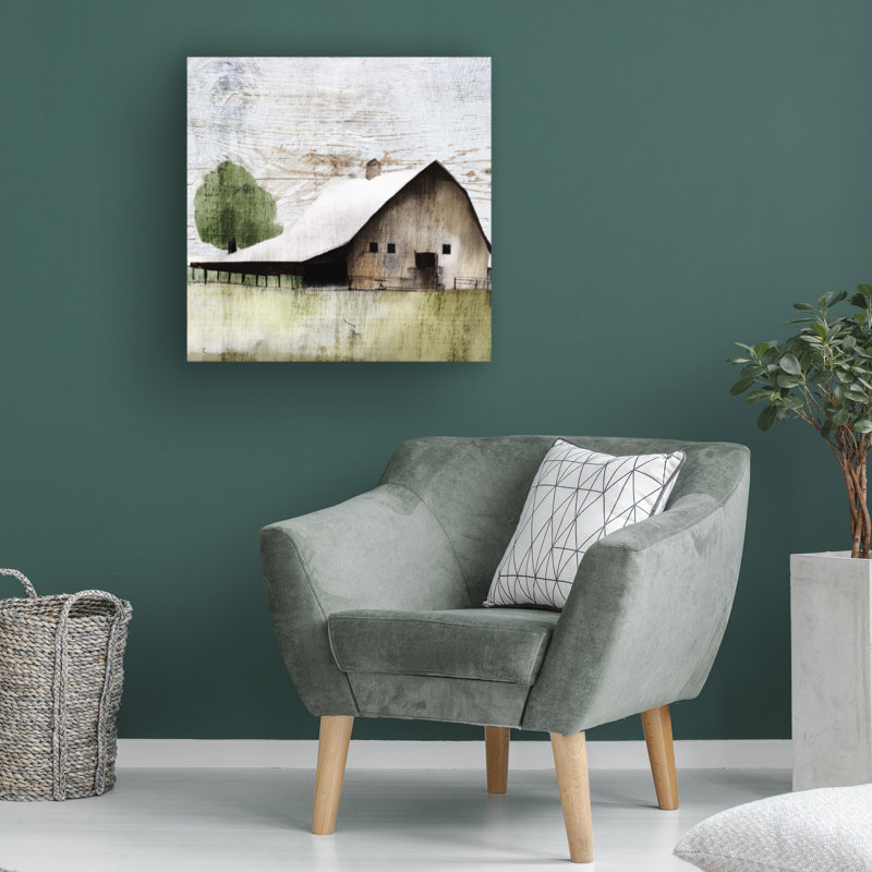 Œuvre sur toile «Bachelor», H 14 po x l 14 po