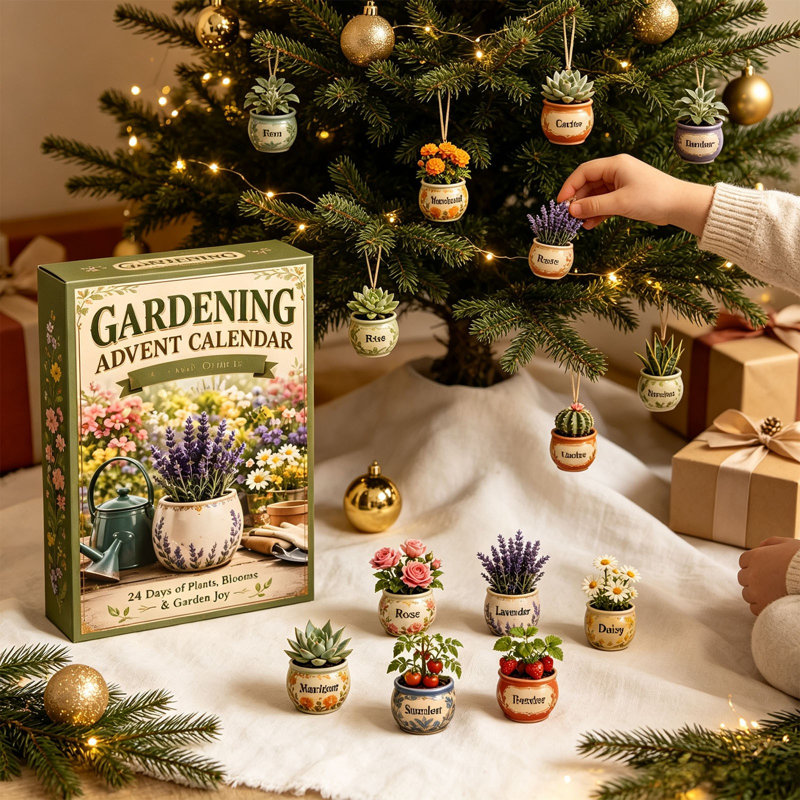 Décorations de Noël, calendrier de l'Avent de Noël, boîte surprise, 24 jours, compte à rebours