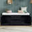 Storage Bench With 2 Drawers And 2 Cabinets-1403460817