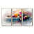 Toile naturelle avec cadre flottant