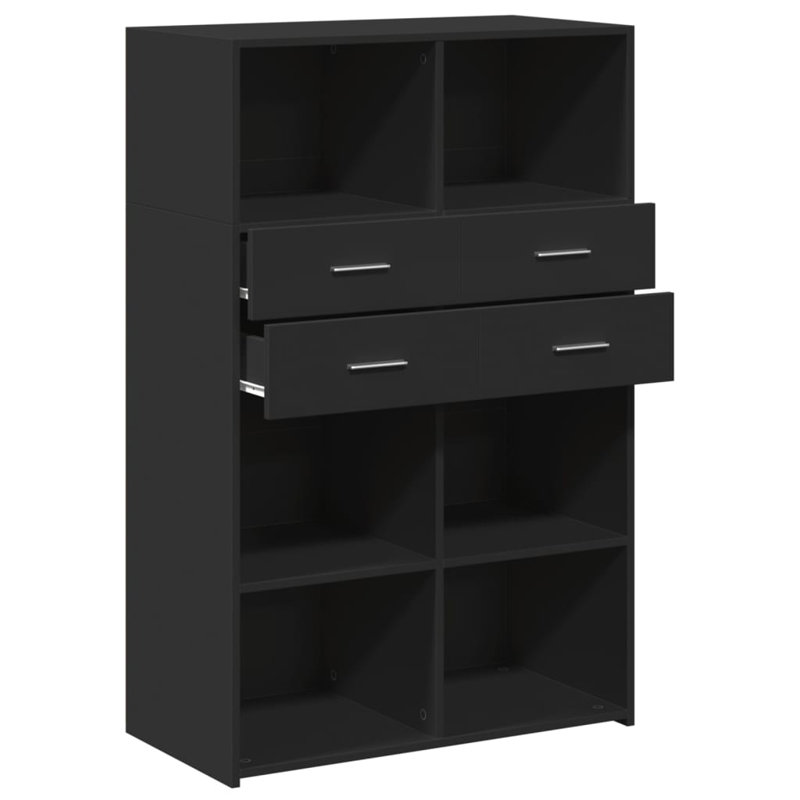 Alna 80cm Sideboard, Black
