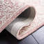Tapis oriental rose en laine touffeté à la main Teasdale-810863193