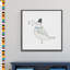 «Classic Bird», reproduction d'art encadrée-21127122